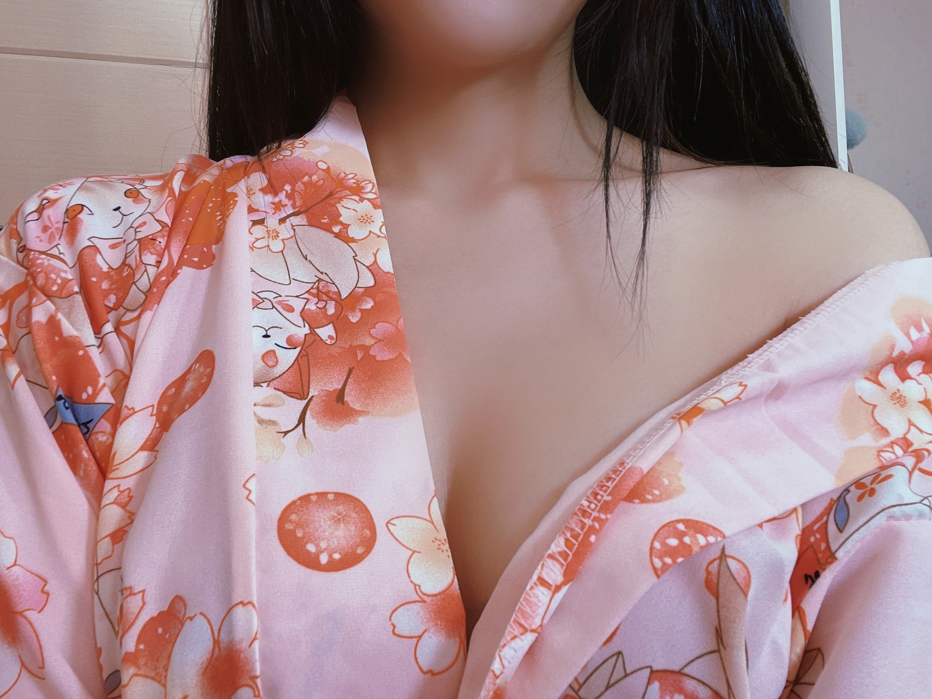 030.姐姐Lalion – 微密圈系列 樱花睡衣 0